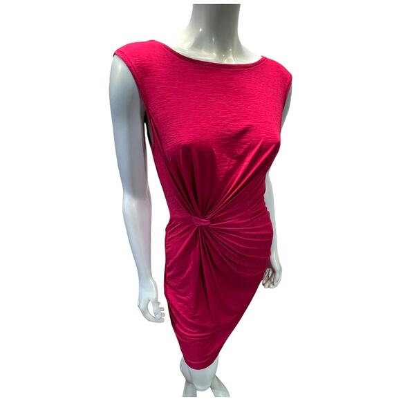 Red Sleeveless Fitted Max Studio Dress Size Medium - Picture 12 of 12